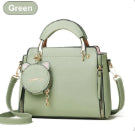 Cute Little Cat Design Large-Capacity Shoulder Square Bag