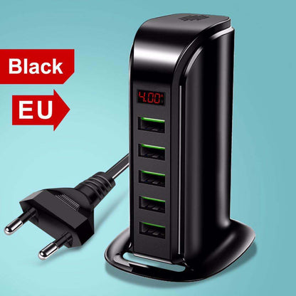 USB-Fünf-Port-Smart-Ladegerät
