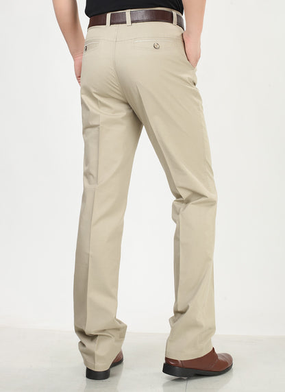 Summer thin straight trousers
