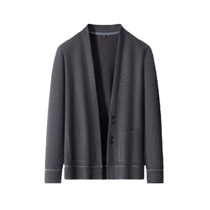 Polyester Autumn Men's Knitted Sweater