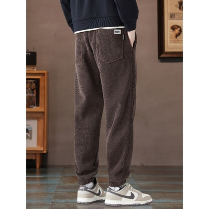 Retro American-style Straight-leg Casual Pants For Men