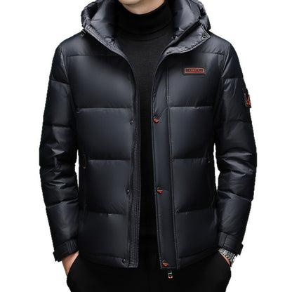 New Style Casual Windproof And Cold-resistant Jacket With Detachable Hood