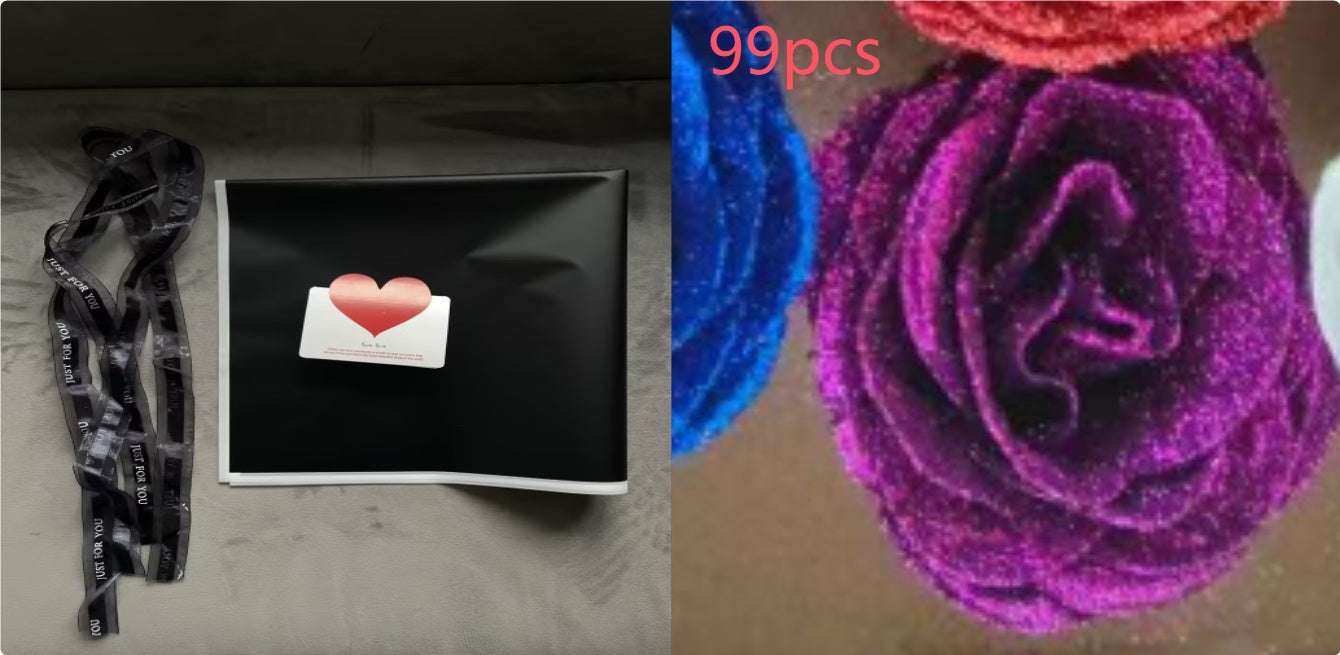 Personalisierte Valentinstag Brautstrauß