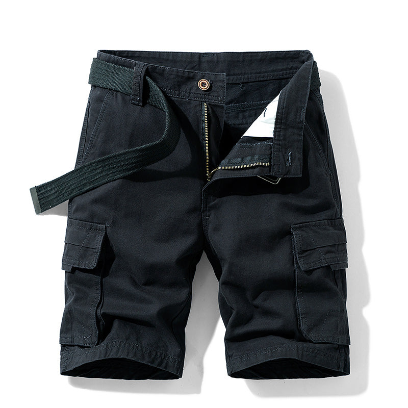 Men's cotton overalls shorts