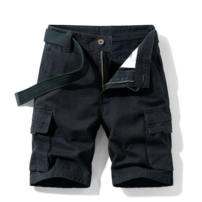 Men's cotton overalls shorts
