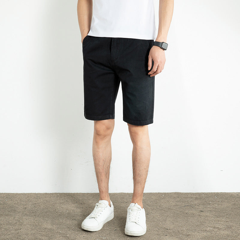 Weiße  Baumwolle Shorts