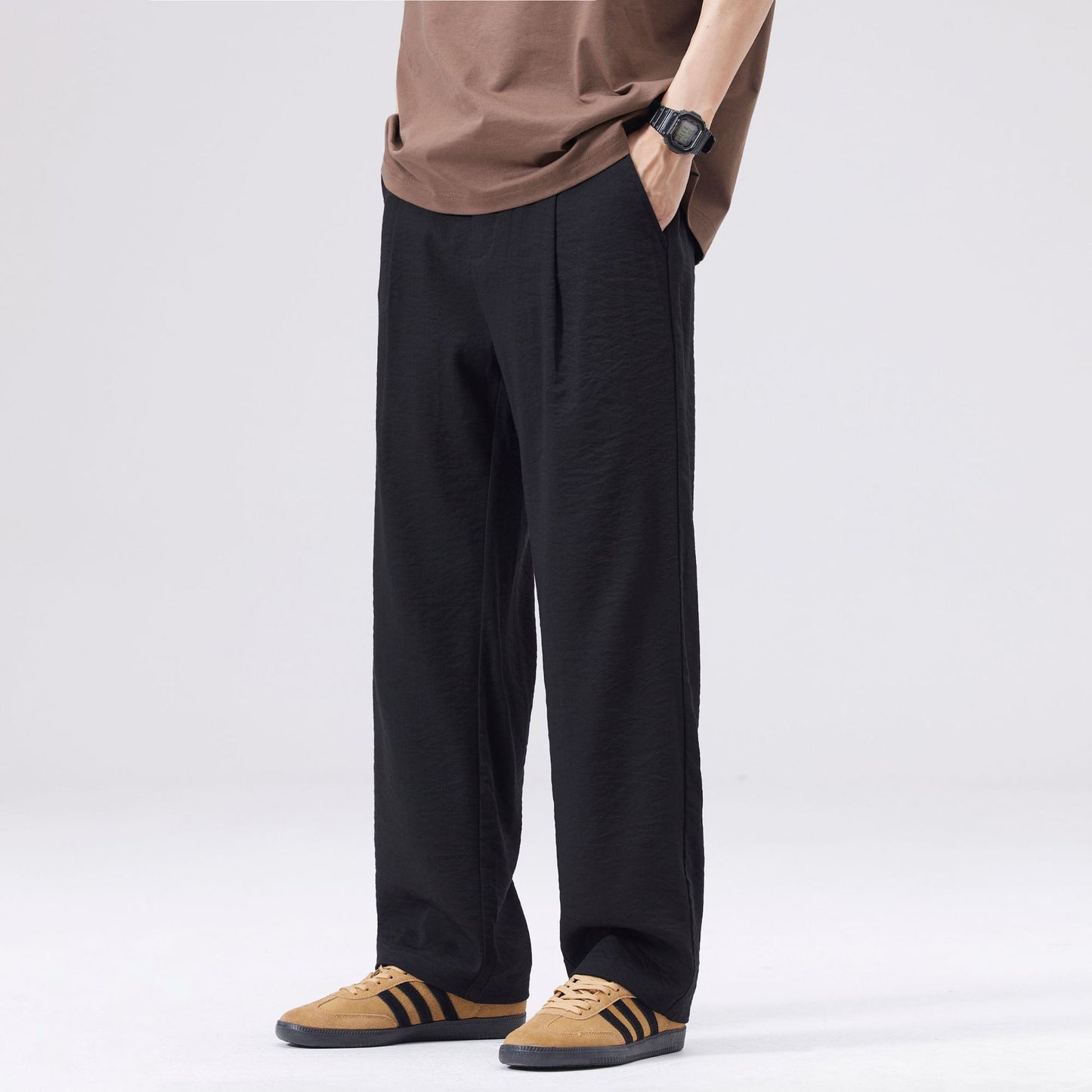 Herren-Version Wide Leg Casual Hose