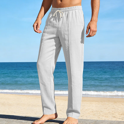 Atmungsaktive Leinenhose im American Style