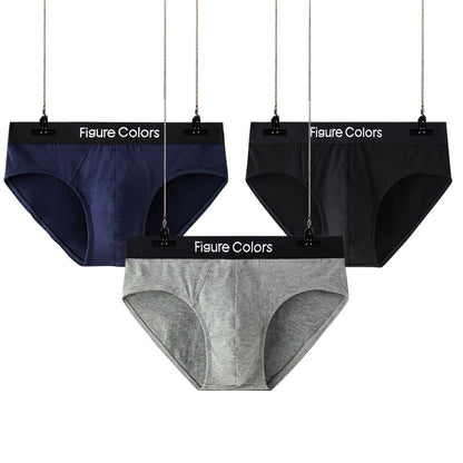 Cotton Men's Underwear Triangle Low Waist