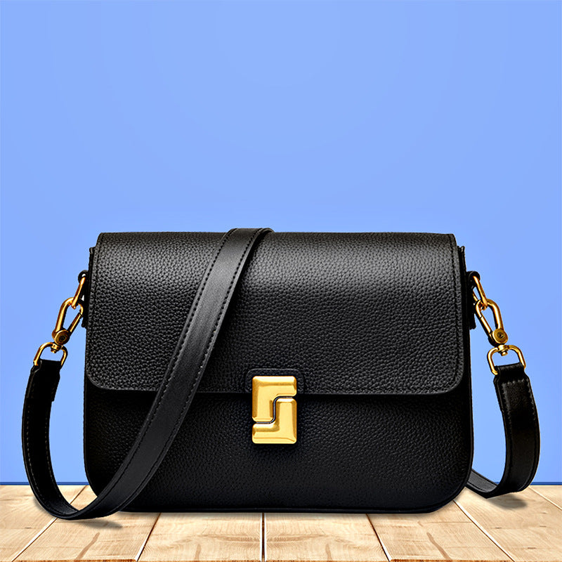 Women's Leather Messenger Retro Shoulder Bag