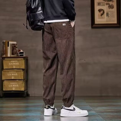 Men's Autumn Elastic-waist Jogger Pants