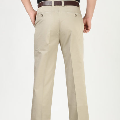 Summer thin straight trousers