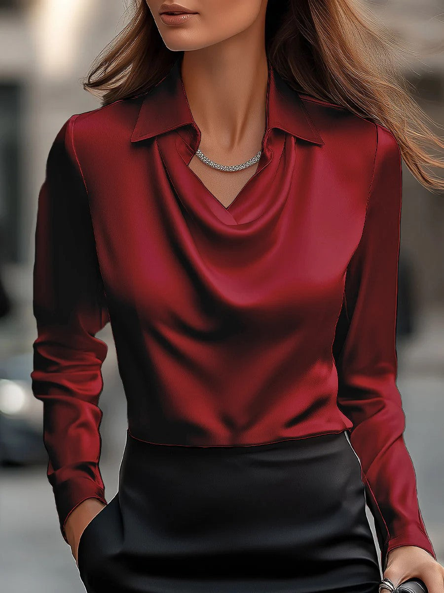 Moderne Casual Business Bluse