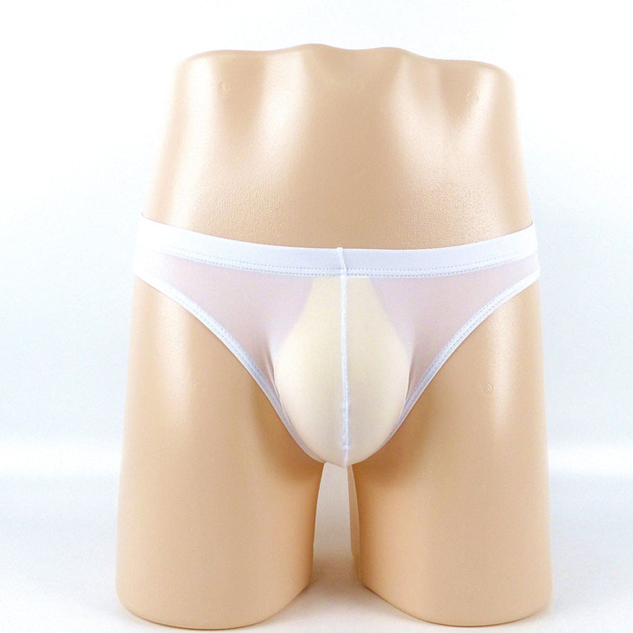 Men's Ultra-thin Translucent Ice Silk Underwear