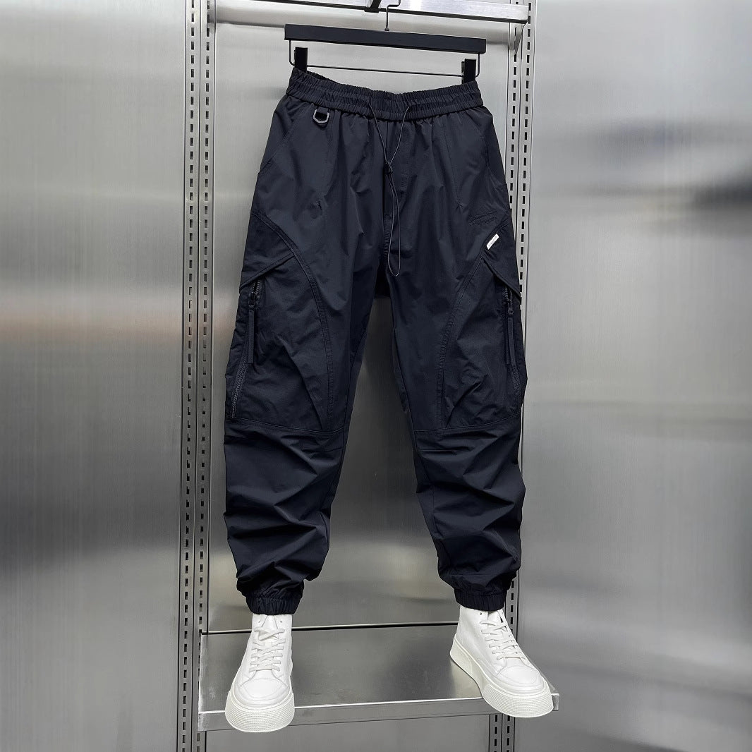 Sommer Tapered Pants Trend Amerikanische Cropped Hose