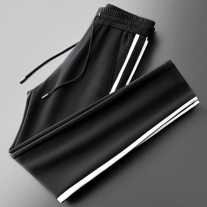 Slimming Lightweight Men's Slim-fit Straight-leg Athletic Casual Sweatpants