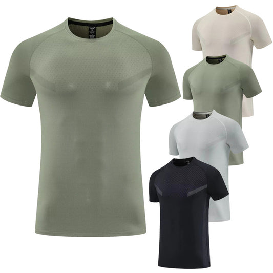 Men's Fashionable Loose Breathable Short-sleeved Top