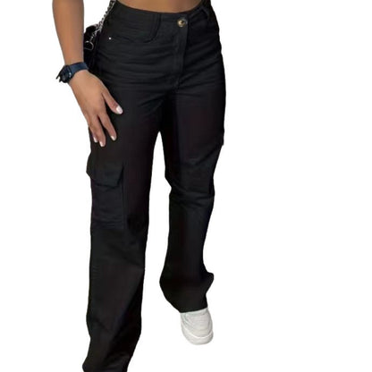 Straight Long Casual Pants Women's Autumn