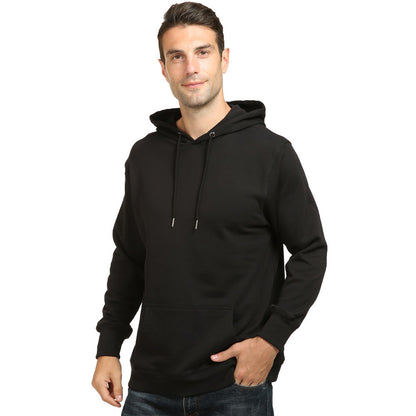 Men's Hooded Padded Terry Pullover Sweater