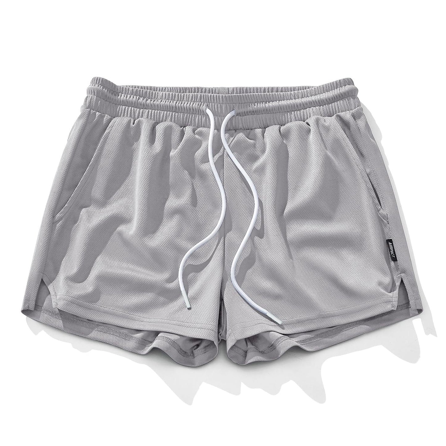 Men's Mesh Running Shorts Quick-drying Workout Shorts