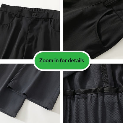 Herbst Lässige Vielseitige, mit Fleece gefütterte Freizeithose