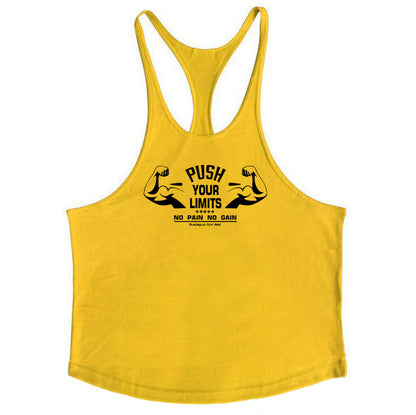 Men's Pure Cotton Thin Strap Sleeveless Tank Top