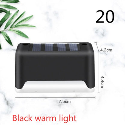 Wasserdichte LED-Solarzaun-Lampe