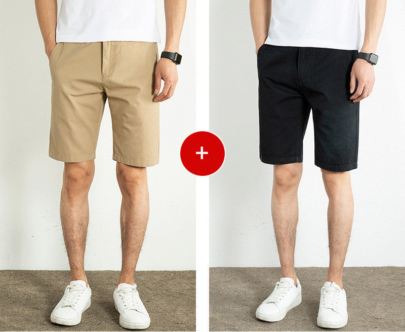 Weiße  Baumwolle Shorts