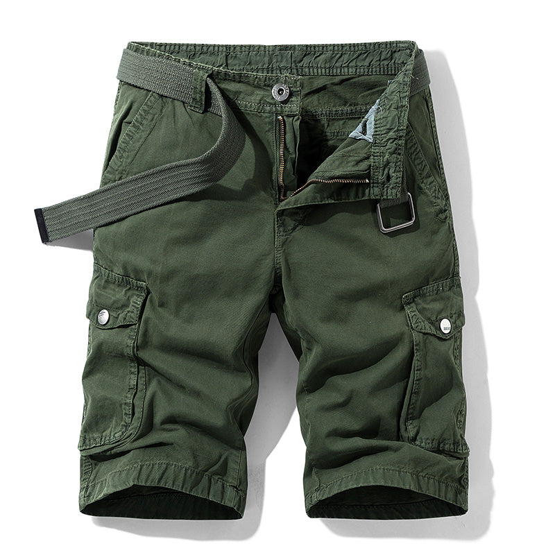 Men's cotton overalls shorts