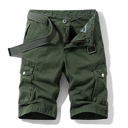 Men's cotton overalls shorts