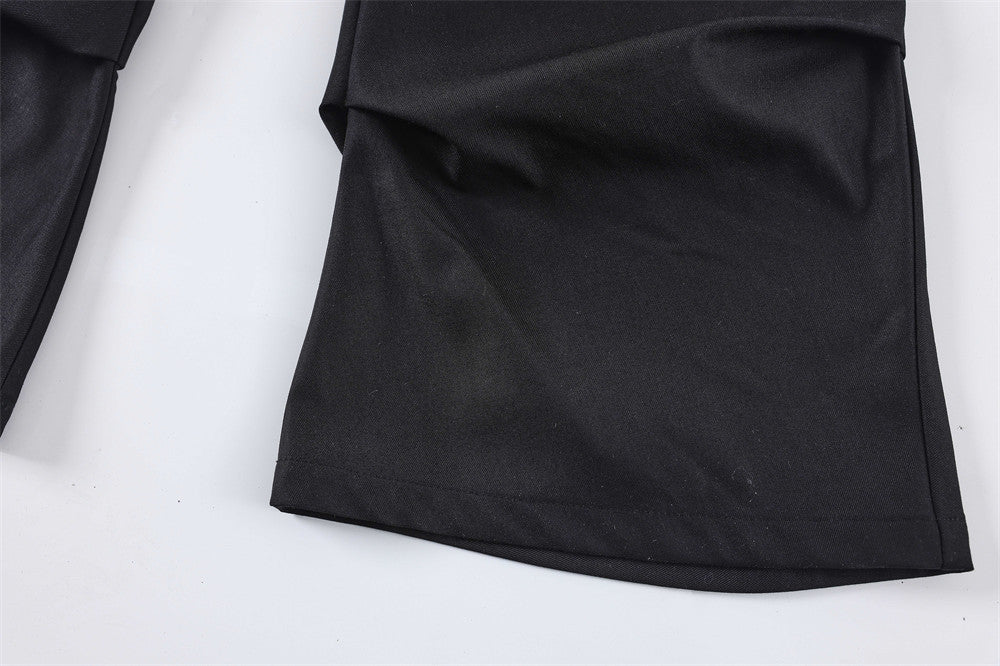 Men's Fashion Pleated Wide-leg Casual Pants