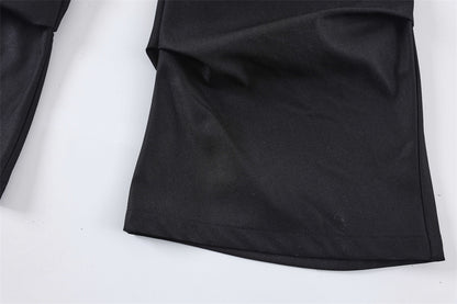 Men's Fashion Pleated Wide-leg Casual Pants