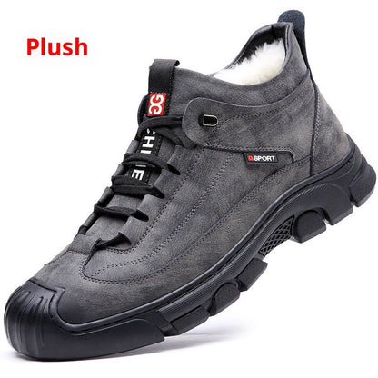 Kalt-Rutschfeste warme Samt Stiefel