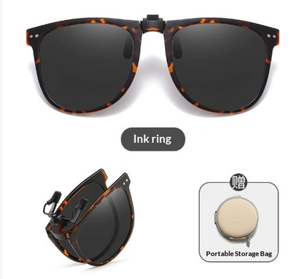 Foldable Polarized Sunglass Clips UV Protection Fashionable Lightweight