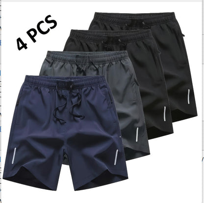 Modische Reißverschlusstasche Casual Shorts