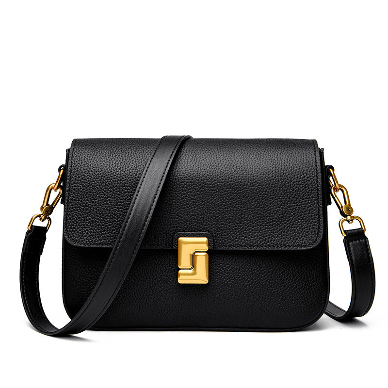 Women's Leather Messenger Retro Shoulder Bag