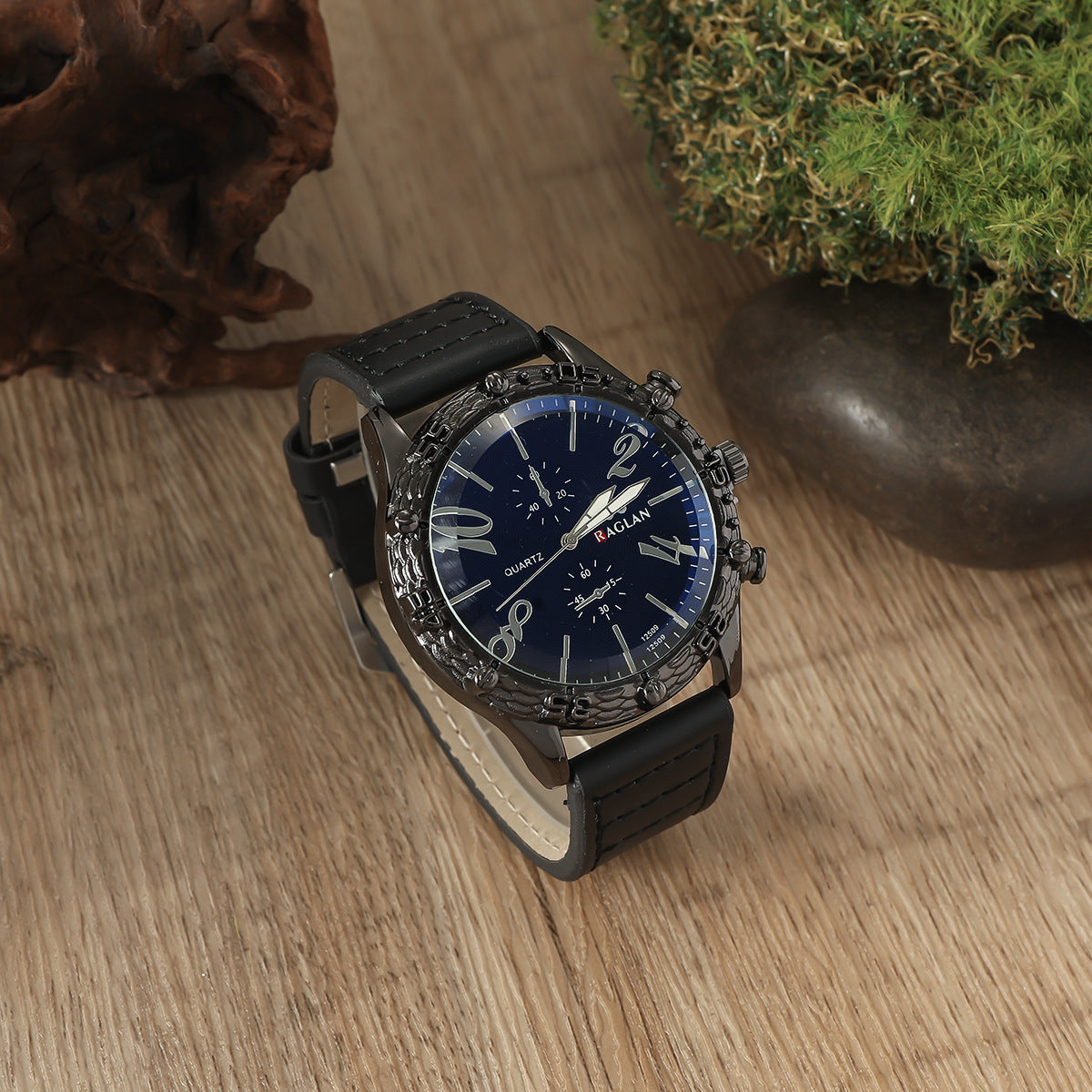 Schwarzes großes Zifferblatt Business-Geschenk-Box-Set