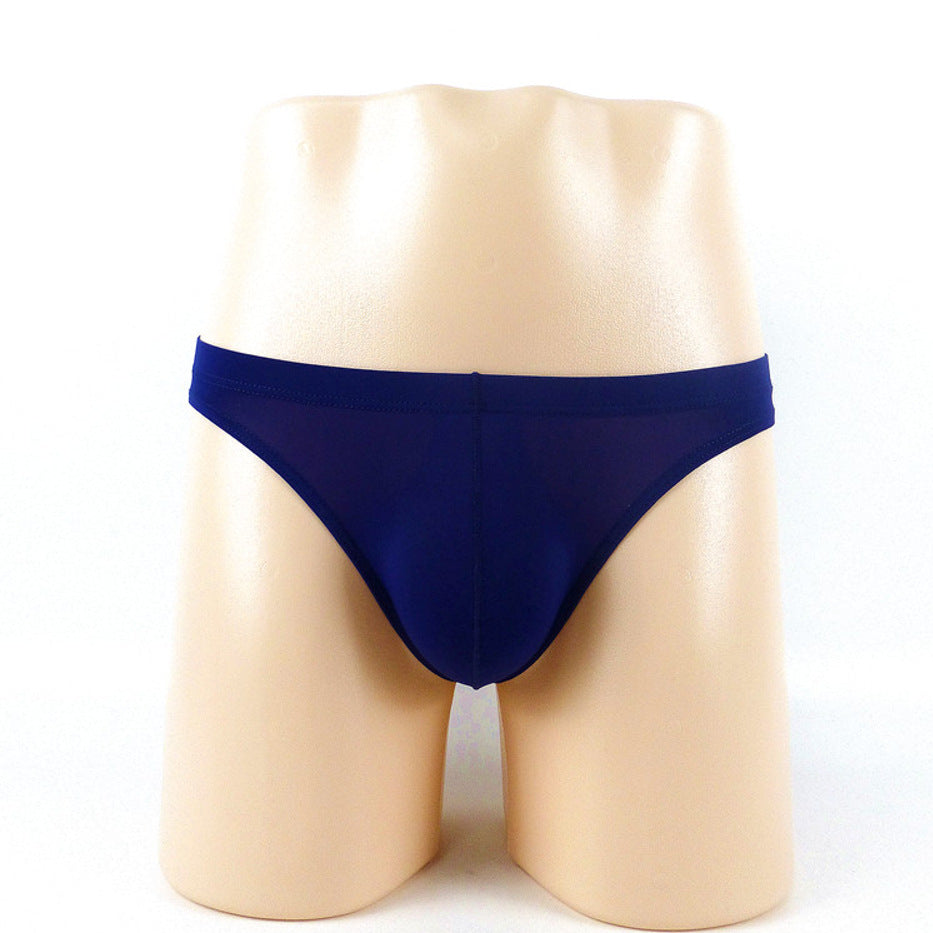 Men's Ultra-thin Translucent Ice Silk Underwear