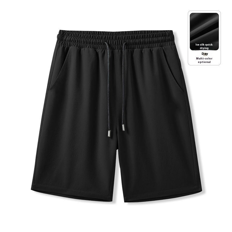 Summer Five Elastic Thin Men's Sports Pirate Shorts