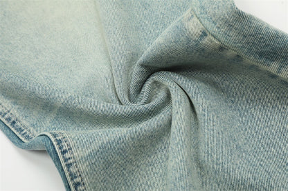 Amerikanische Retro gewaschene Jeans