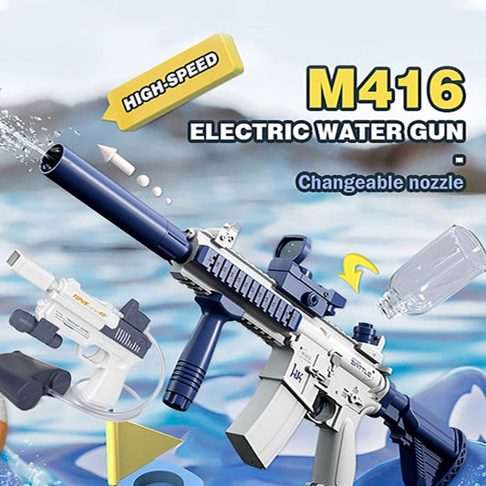 Summer Fully Automatic Electric Water Gun Rechargeable Long - Range Continuous Firing Party Game Kids Gift - Joker