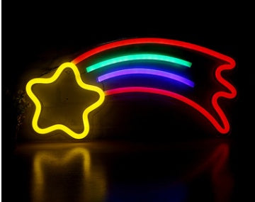 LED-Neon-Licht, Acryl-Rückwand, Raum-Dekoration-Nachtlicht