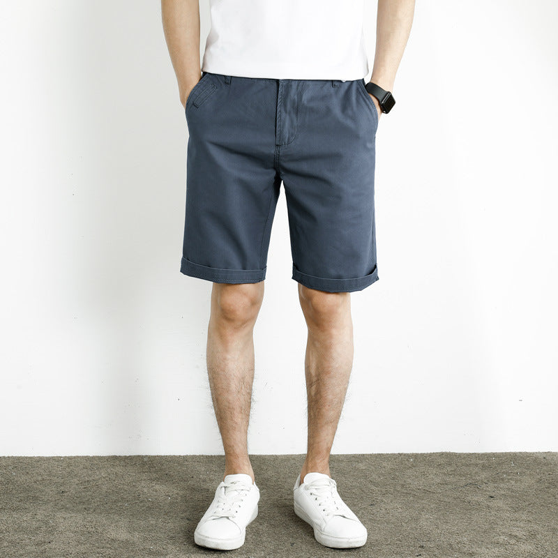Weiße  Baumwolle Shorts