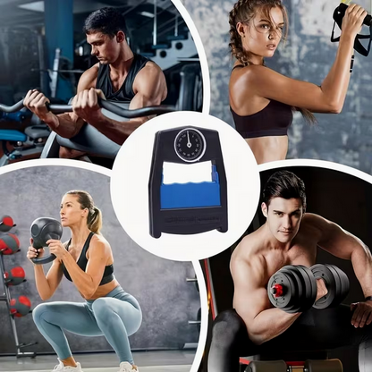 Handtrainer mit präziser 130-Einheiten-Messskala – Ergonomischer Griffkrafttrainer für Reha & Fitness – Batterieloses Design