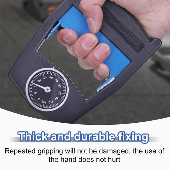 Handtrainer mit präziser 130-Einheiten-Messskala – Ergonomischer Griffkrafttrainer für Reha & Fitness – Batterieloses Design