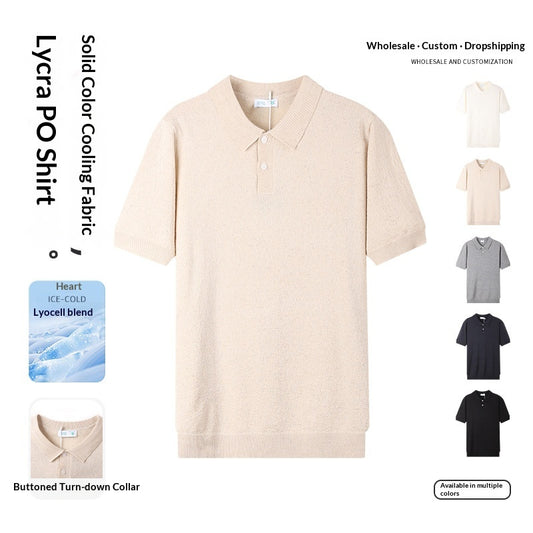 Men's High-end Collar Paul High-end Polo Shirt