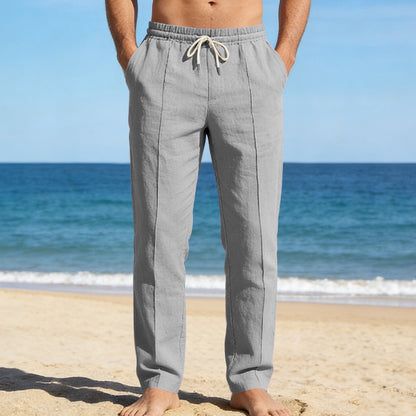 Atmungsaktive Leinenhose im American Style