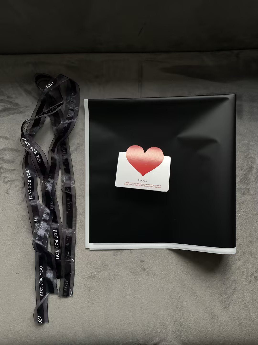 Personalisierte Valentinstag Brautstrauß