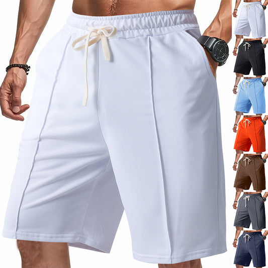 Casual Sport Gerippte Shorts