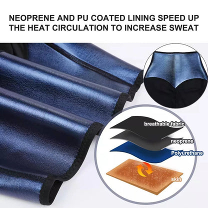 Fitness Workout Sweat Saunahose Body Shaper